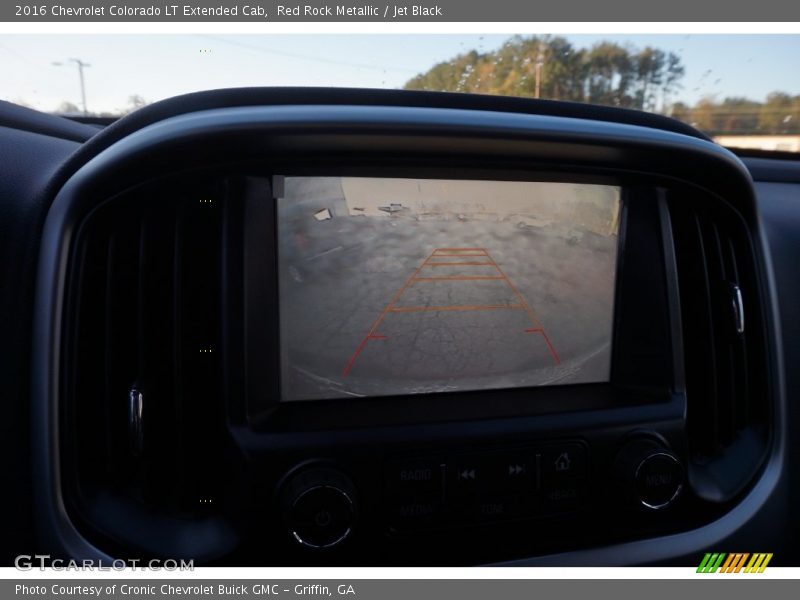 Red Rock Metallic / Jet Black 2016 Chevrolet Colorado LT Extended Cab