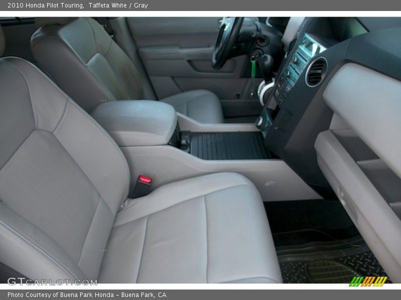 Taffeta White / Gray 2010 Honda Pilot Touring