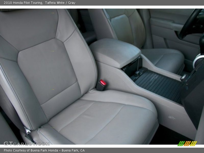 Taffeta White / Gray 2010 Honda Pilot Touring