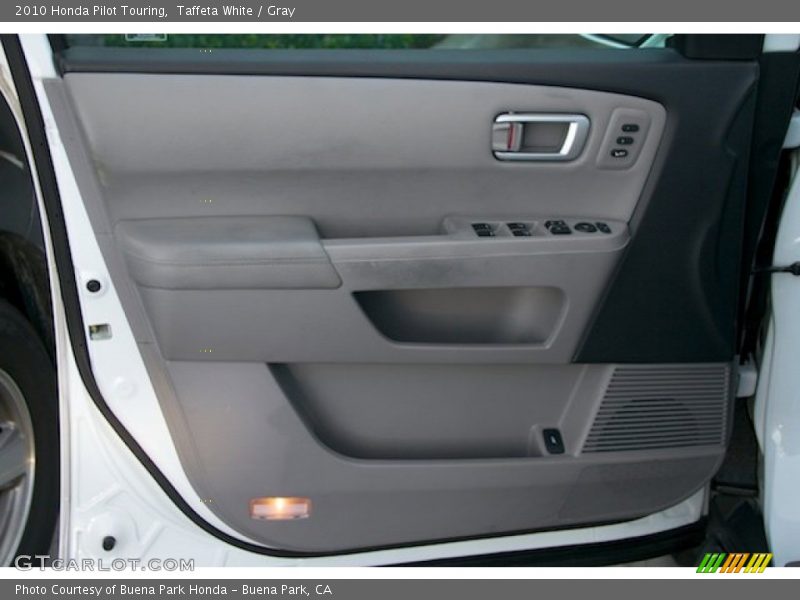 Taffeta White / Gray 2010 Honda Pilot Touring