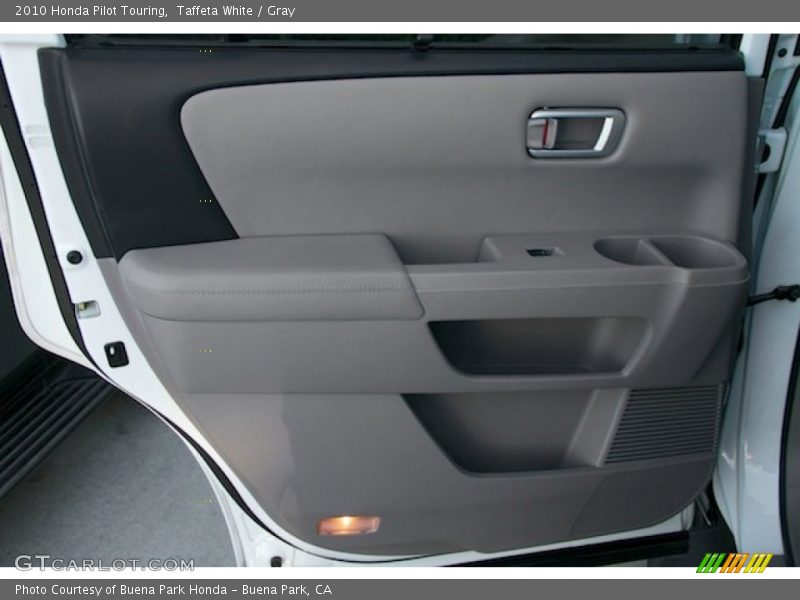 Taffeta White / Gray 2010 Honda Pilot Touring