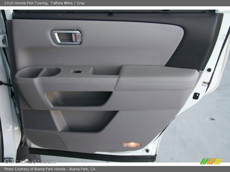 Taffeta White / Gray 2010 Honda Pilot Touring