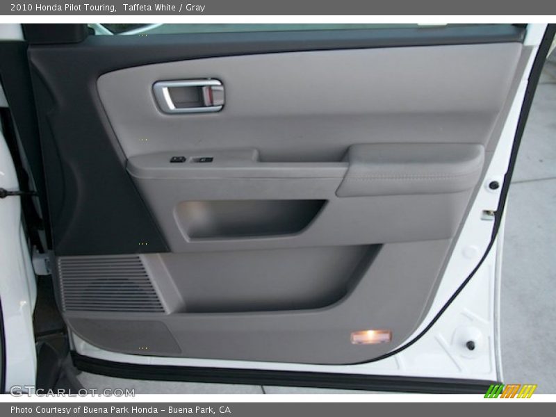 Taffeta White / Gray 2010 Honda Pilot Touring