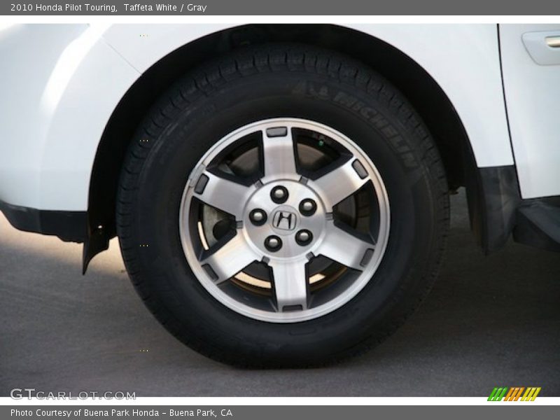Taffeta White / Gray 2010 Honda Pilot Touring