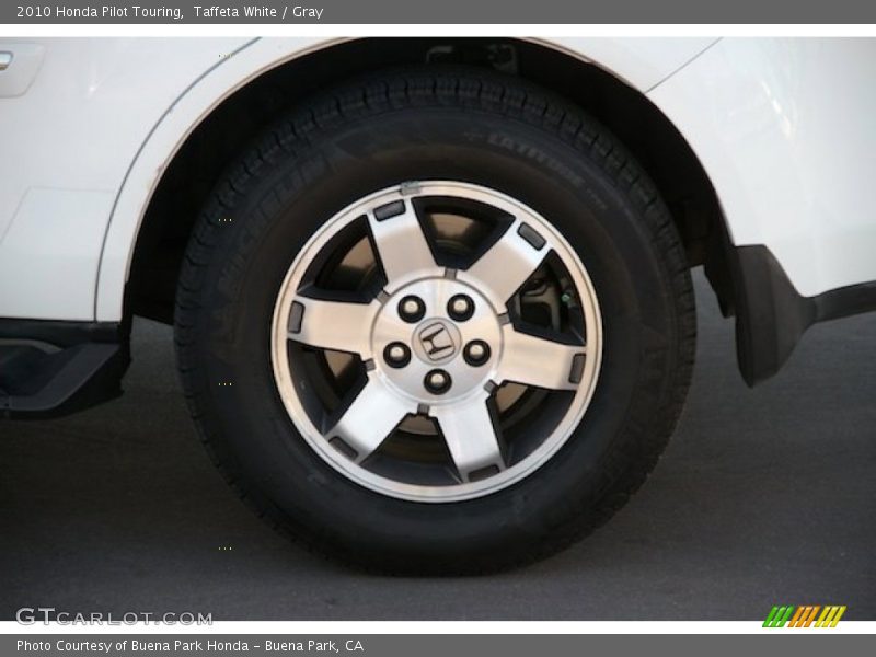 Taffeta White / Gray 2010 Honda Pilot Touring