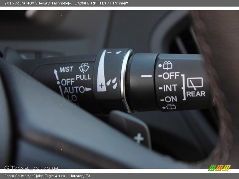 Crystal Black Pearl / Parchment 2016 Acura MDX SH-AWD Technology