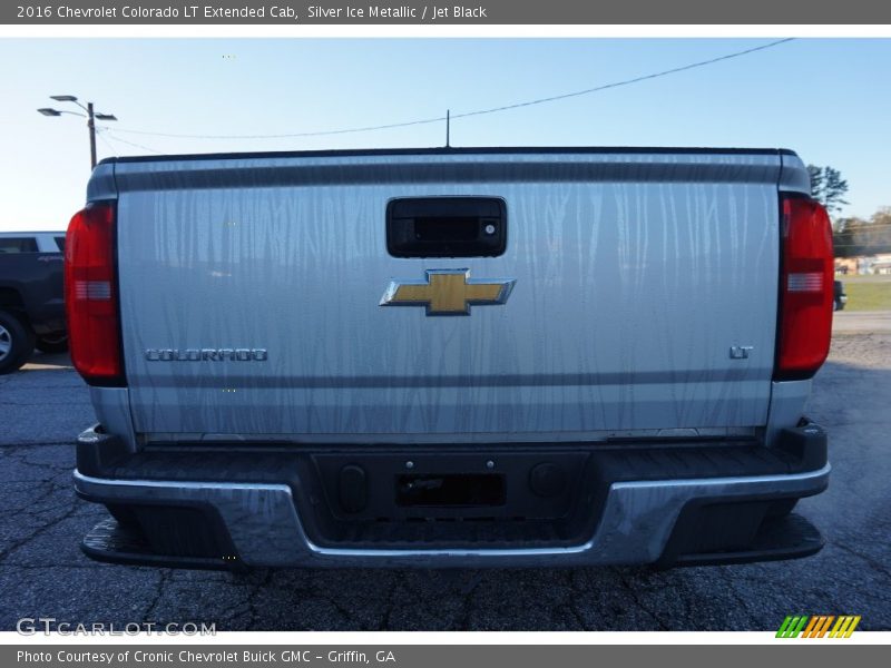 Silver Ice Metallic / Jet Black 2016 Chevrolet Colorado LT Extended Cab