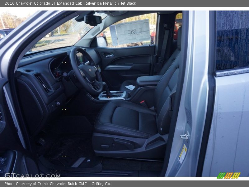 Silver Ice Metallic / Jet Black 2016 Chevrolet Colorado LT Extended Cab