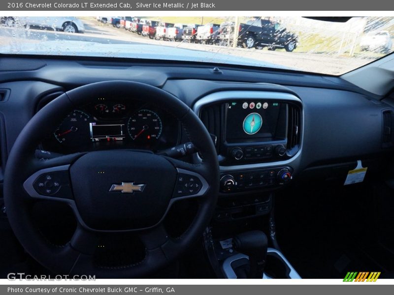 Silver Ice Metallic / Jet Black 2016 Chevrolet Colorado LT Extended Cab