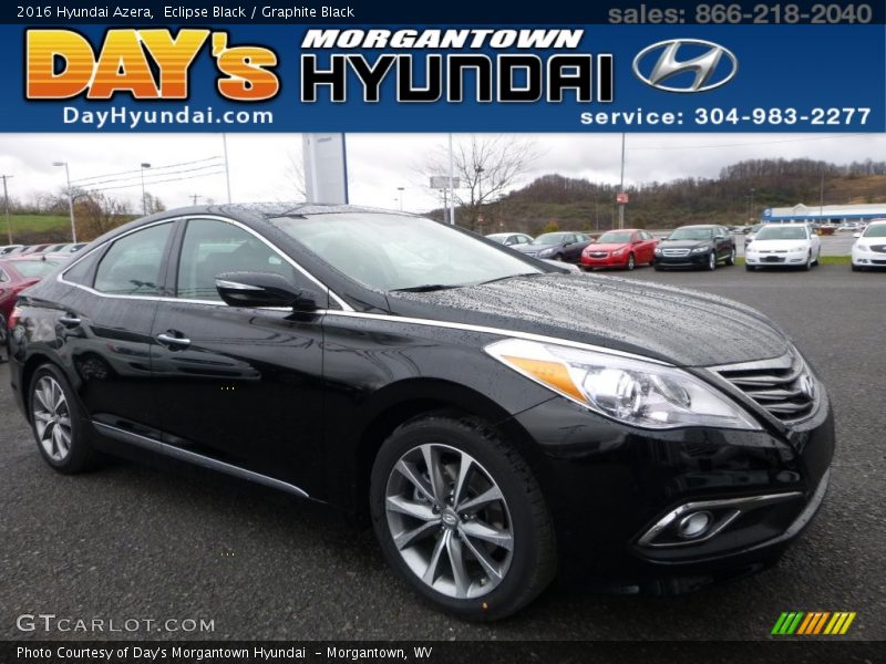 Eclipse Black / Graphite Black 2016 Hyundai Azera
