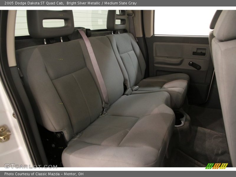 Bright Silver Metallic / Medium Slate Gray 2005 Dodge Dakota ST Quad Cab