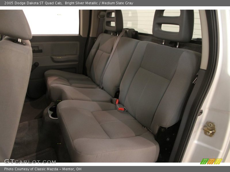 Bright Silver Metallic / Medium Slate Gray 2005 Dodge Dakota ST Quad Cab