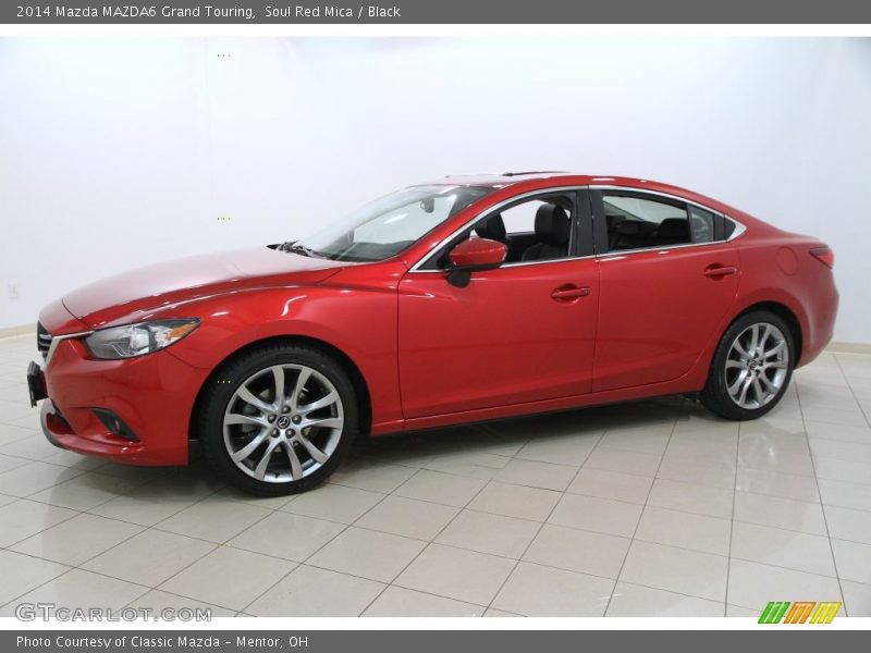 Soul Red Mica / Black 2014 Mazda MAZDA6 Grand Touring