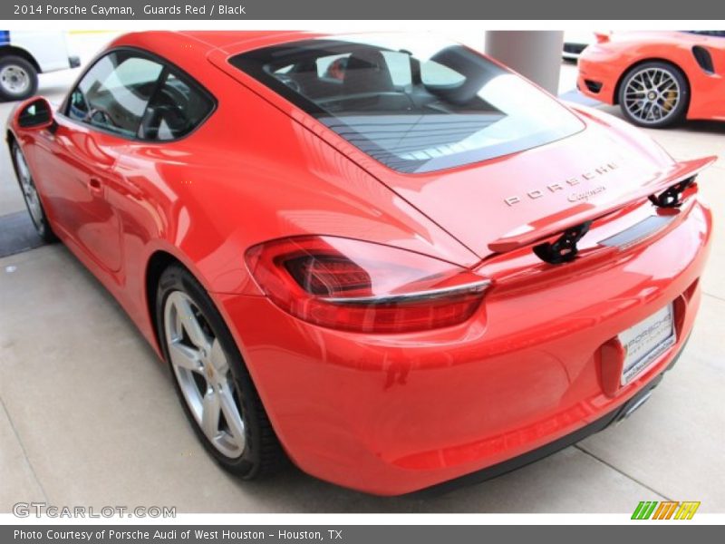 Guards Red / Black 2014 Porsche Cayman