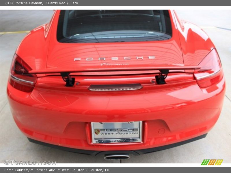 Guards Red / Black 2014 Porsche Cayman