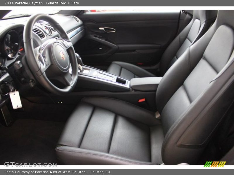Guards Red / Black 2014 Porsche Cayman