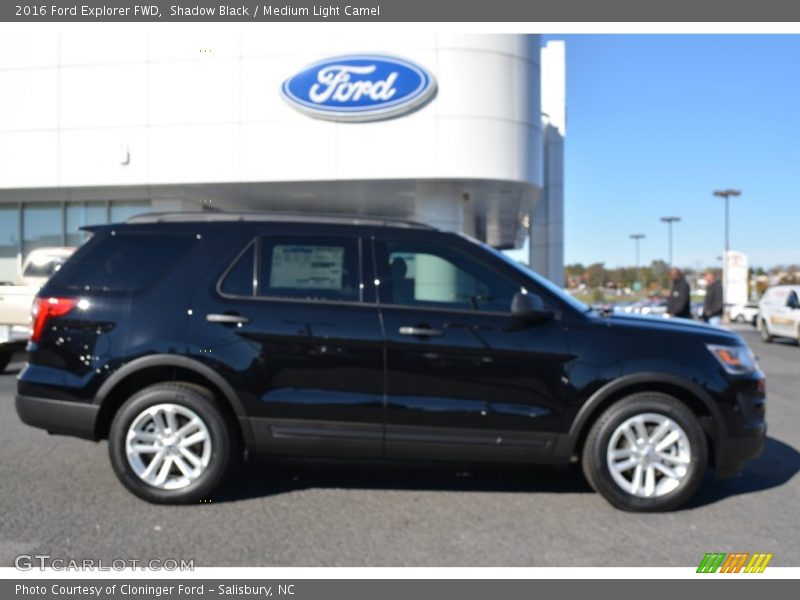 Shadow Black / Medium Light Camel 2016 Ford Explorer FWD
