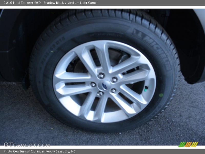 Shadow Black / Medium Light Camel 2016 Ford Explorer FWD