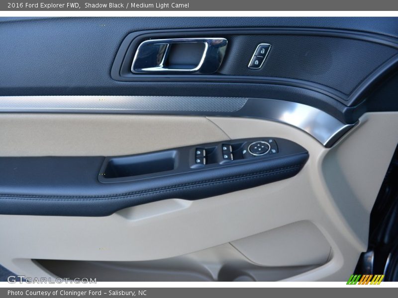 Shadow Black / Medium Light Camel 2016 Ford Explorer FWD
