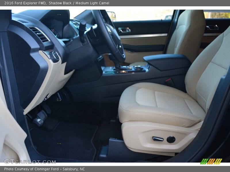 Shadow Black / Medium Light Camel 2016 Ford Explorer FWD