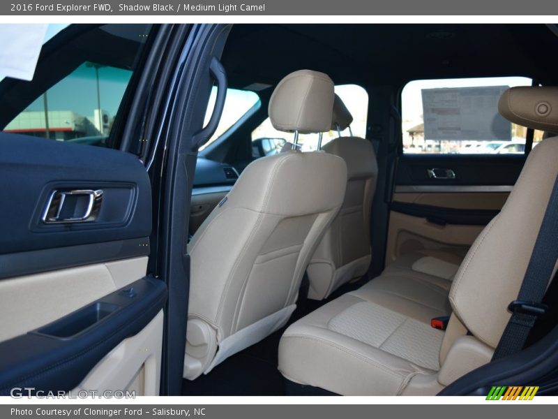 Shadow Black / Medium Light Camel 2016 Ford Explorer FWD