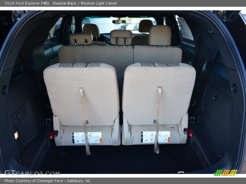 Shadow Black / Medium Light Camel 2016 Ford Explorer FWD
