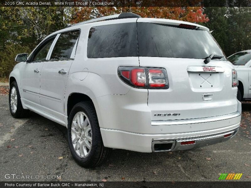  2016 Acadia Denali White Frost Tricoat