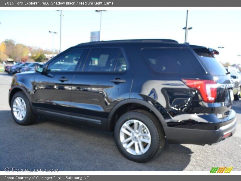 Shadow Black / Medium Light Camel 2016 Ford Explorer FWD