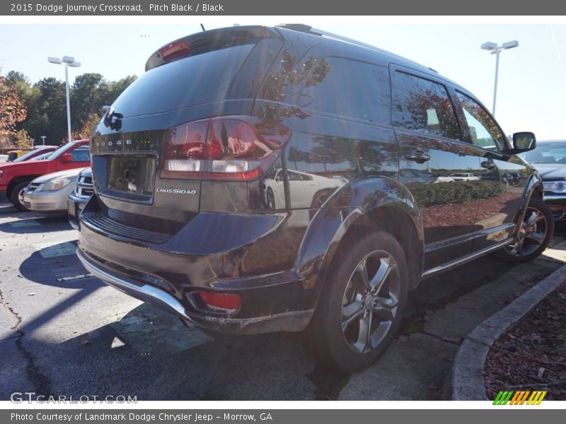 Pitch Black / Black 2015 Dodge Journey Crossroad