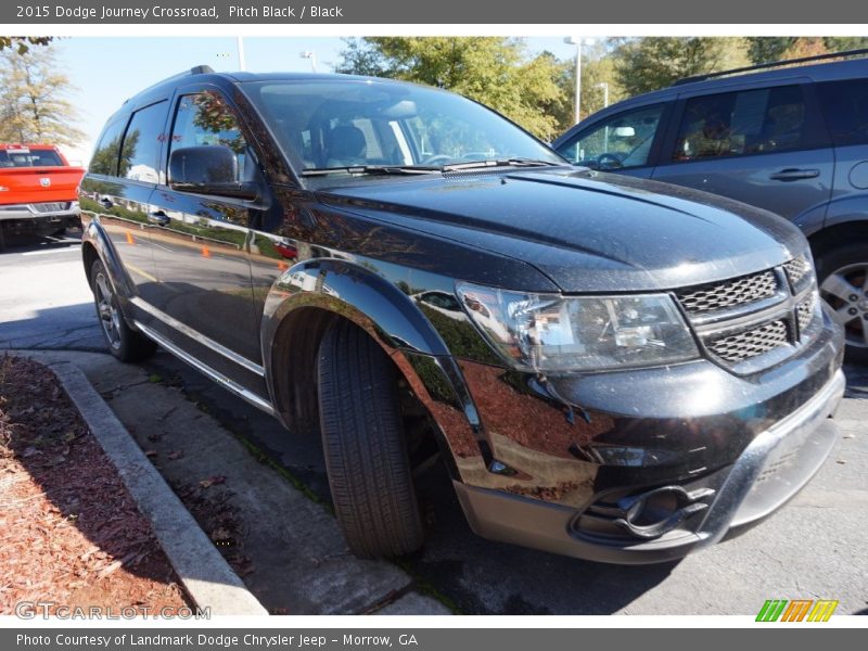 Pitch Black / Black 2015 Dodge Journey Crossroad
