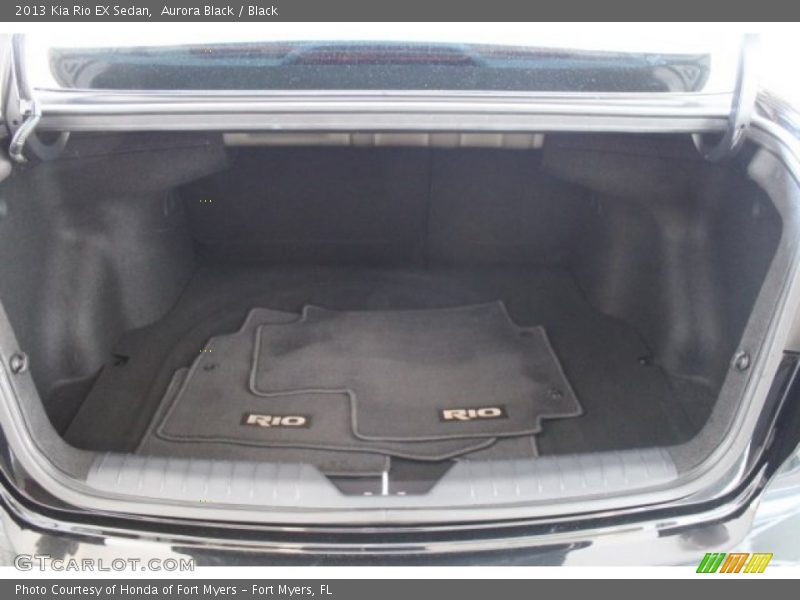 Aurora Black / Black 2013 Kia Rio EX Sedan