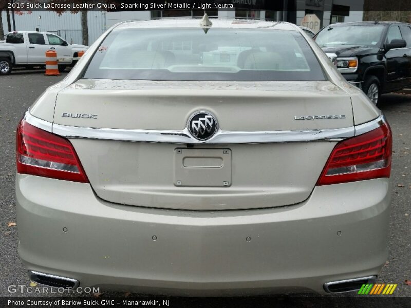 Sparkling Silver Metallic / Light Neutral 2016 Buick LaCrosse Leather Group