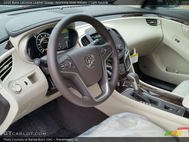 Sparkling Silver Metallic / Light Neutral 2016 Buick LaCrosse Leather Group