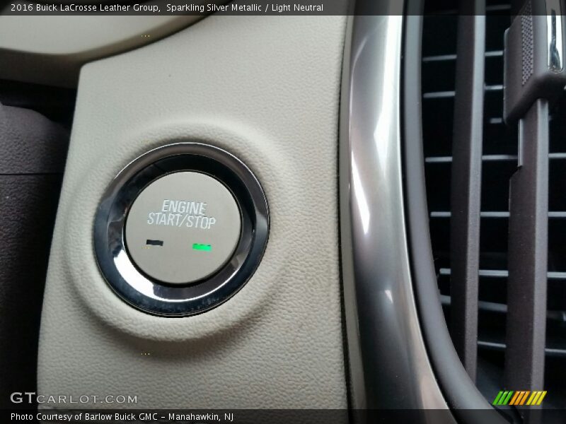 Sparkling Silver Metallic / Light Neutral 2016 Buick LaCrosse Leather Group