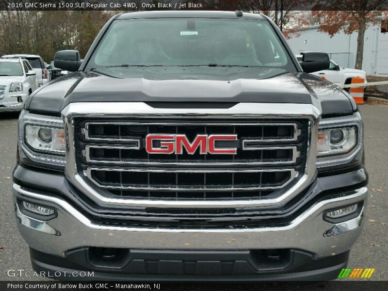 Onyx Black / Jet Black 2016 GMC Sierra 1500 SLE Regular Cab 4WD