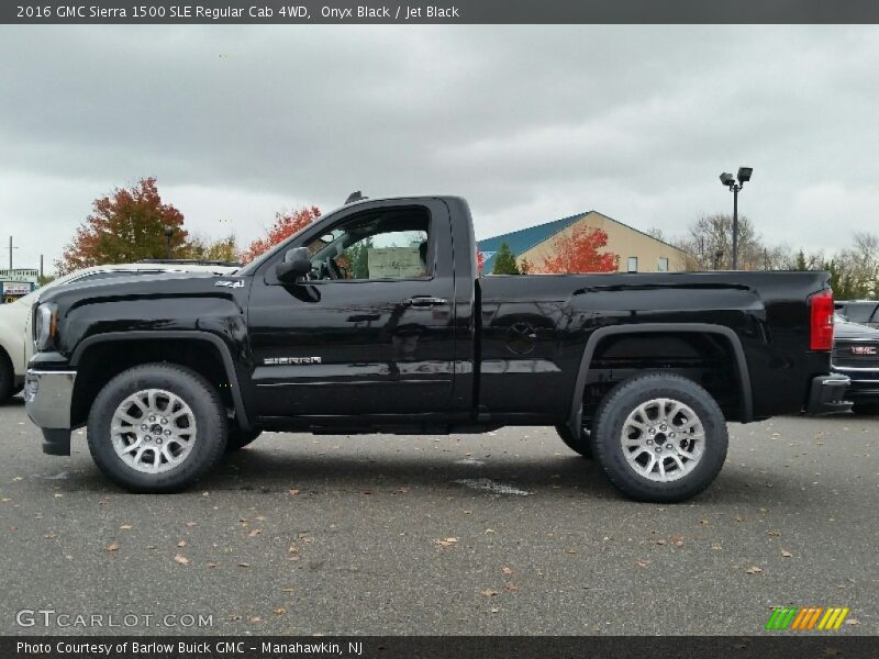  2016 Sierra 1500 SLE Regular Cab 4WD Onyx Black