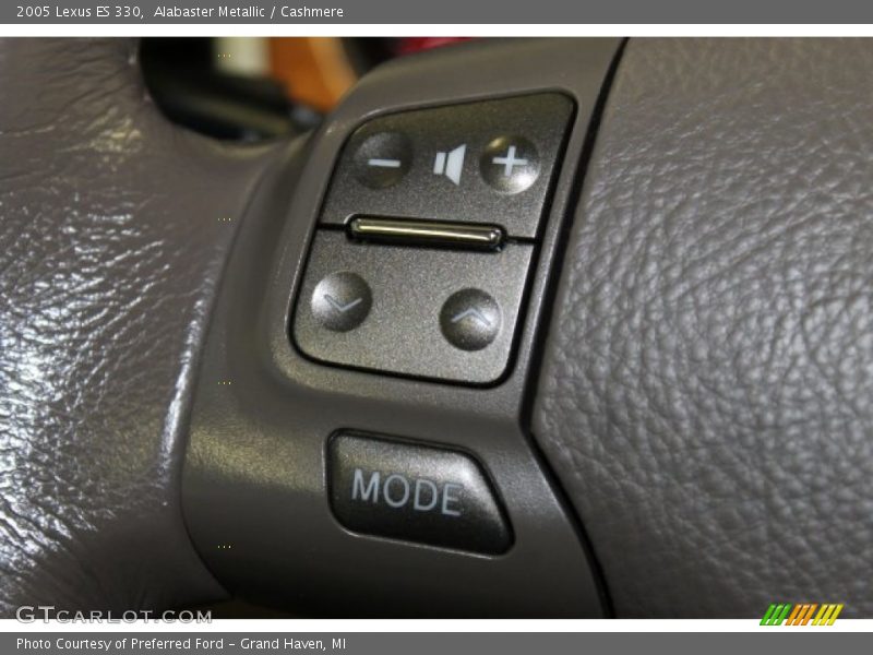 Alabaster Metallic / Cashmere 2005 Lexus ES 330