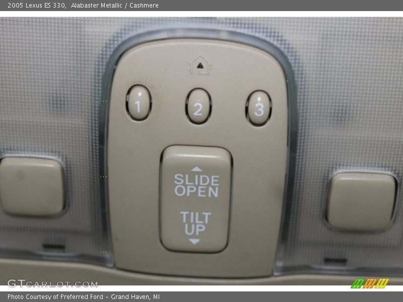 Alabaster Metallic / Cashmere 2005 Lexus ES 330