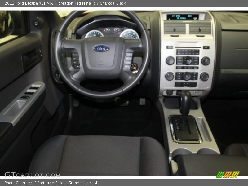 Toreador Red Metallic / Charcoal Black 2012 Ford Escape XLT V6