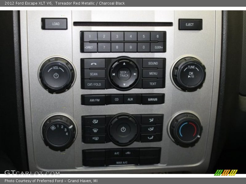 Toreador Red Metallic / Charcoal Black 2012 Ford Escape XLT V6
