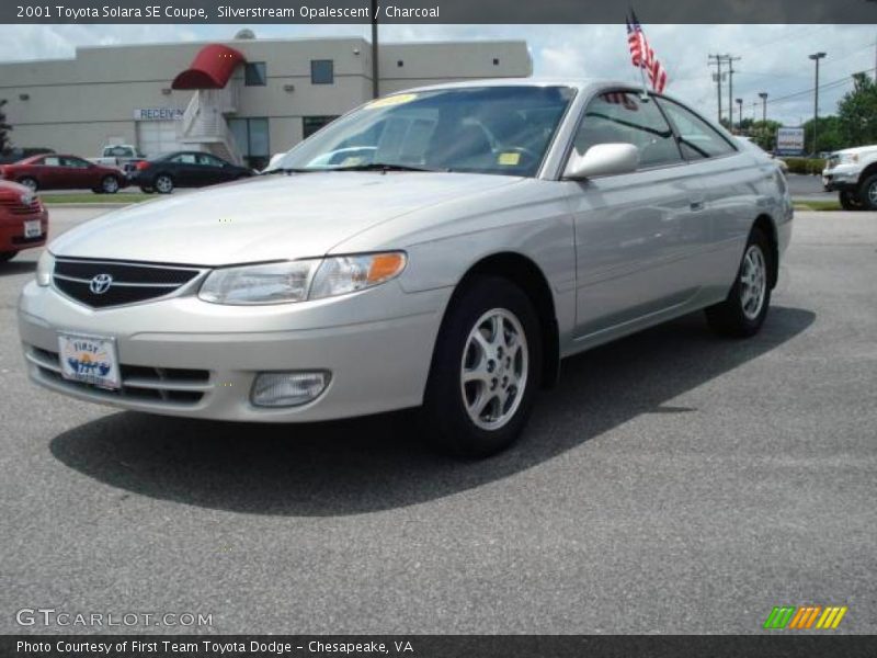 Silverstream Opalescent / Charcoal 2001 Toyota Solara SE Coupe