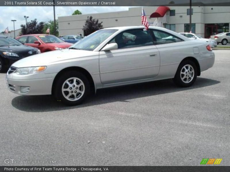 Silverstream Opalescent / Charcoal 2001 Toyota Solara SE Coupe
