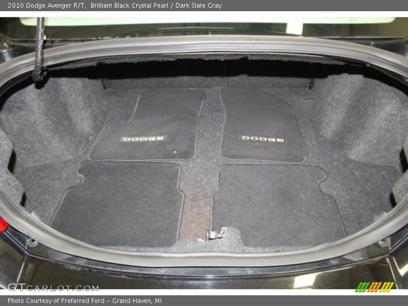 Brilliant Black Crystal Pearl / Dark Slate Gray 2010 Dodge Avenger R/T
