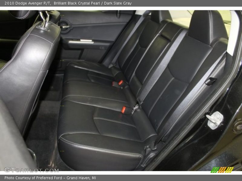 Brilliant Black Crystal Pearl / Dark Slate Gray 2010 Dodge Avenger R/T