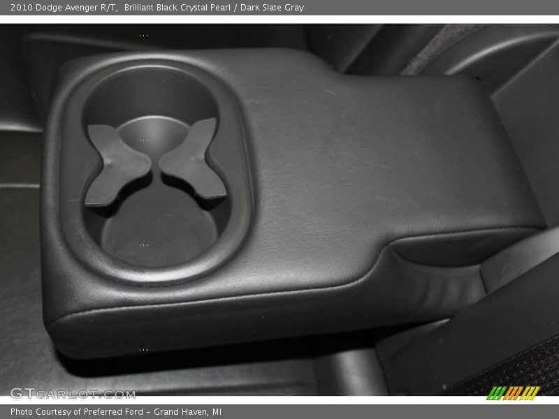Brilliant Black Crystal Pearl / Dark Slate Gray 2010 Dodge Avenger R/T