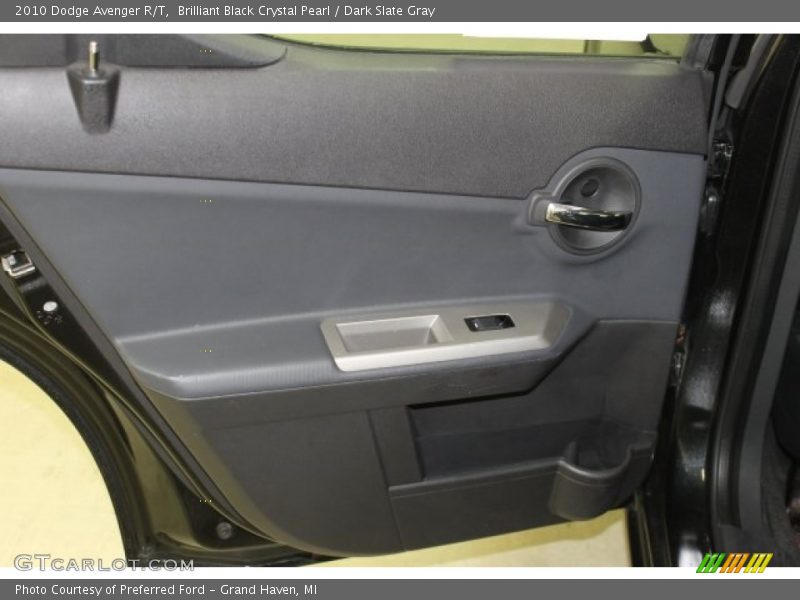 Brilliant Black Crystal Pearl / Dark Slate Gray 2010 Dodge Avenger R/T