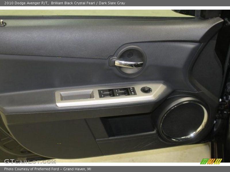 Brilliant Black Crystal Pearl / Dark Slate Gray 2010 Dodge Avenger R/T