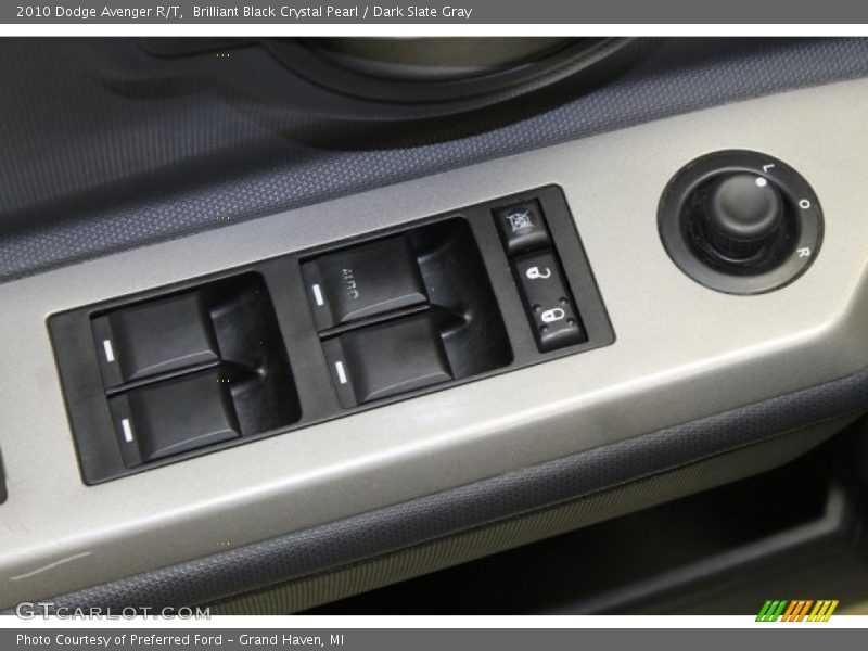 Brilliant Black Crystal Pearl / Dark Slate Gray 2010 Dodge Avenger R/T