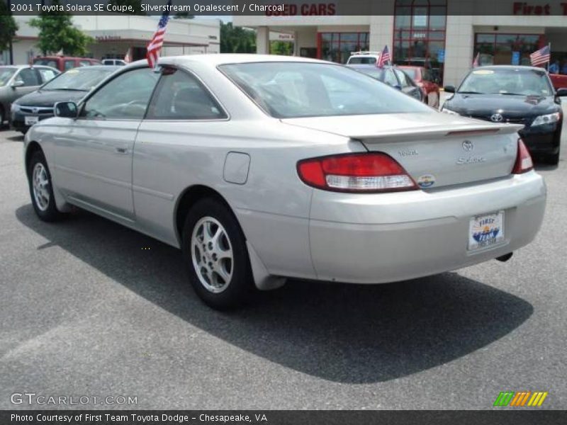 Silverstream Opalescent / Charcoal 2001 Toyota Solara SE Coupe