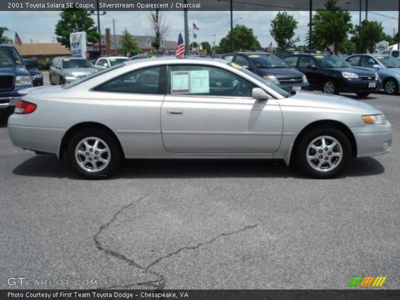 Silverstream Opalescent / Charcoal 2001 Toyota Solara SE Coupe